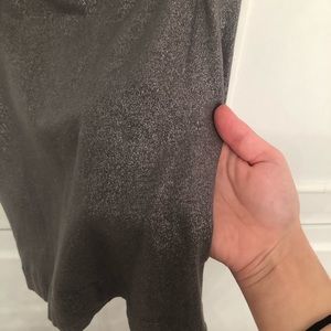 Dark tan sparkly bodycon skirt size XS.